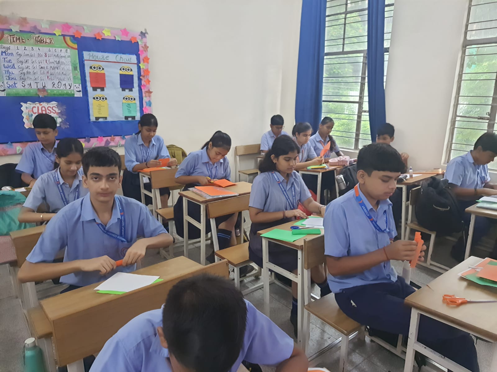 Independence Day Badge Making Activity - Class 8 photo 2