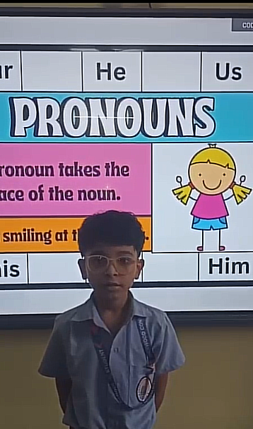 🌸 Class 2 English Activity – Pronoun Parade