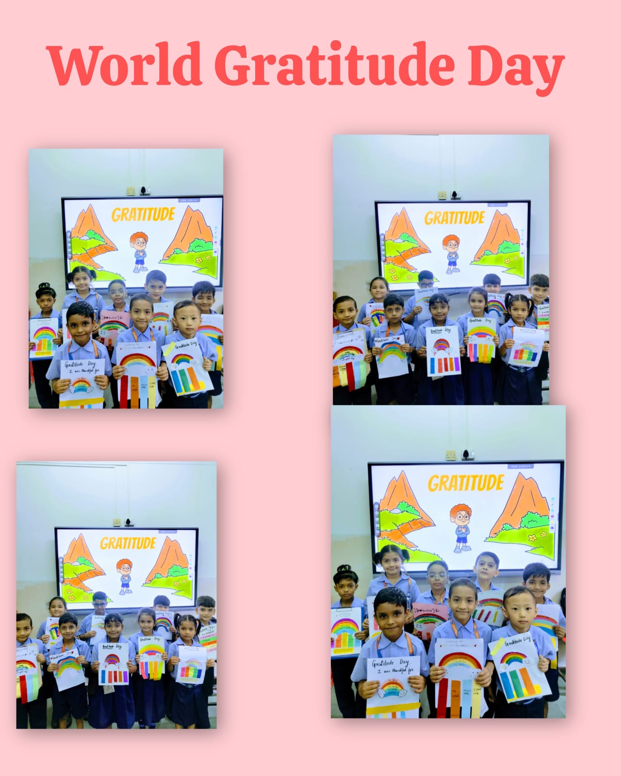 World gratitude day celebration